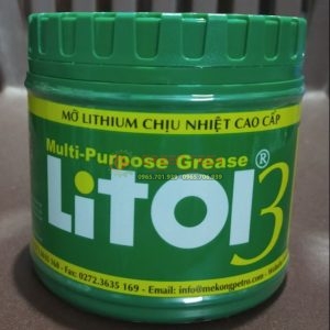 Mỡ bôi trơn- Mỡ bò- Mỡ Lithium chịu nhiệt cao cấp Litol3- 400g